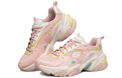 Skechers (wmns)  Stamina V2 Low Top Running Shoes Pink In Multi
