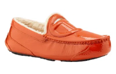 Ugg X Telfar Loafer Crinkle 'spicy Pumpkin' In Orange
