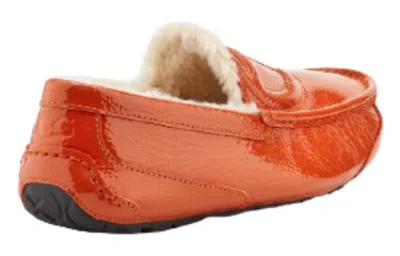 Ugg X Telfar Loafer Crinkle 'spicy Pumpkin' In Orange