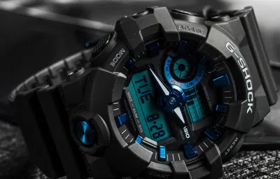 Casio G-shock Analog-digital 'black Blue'