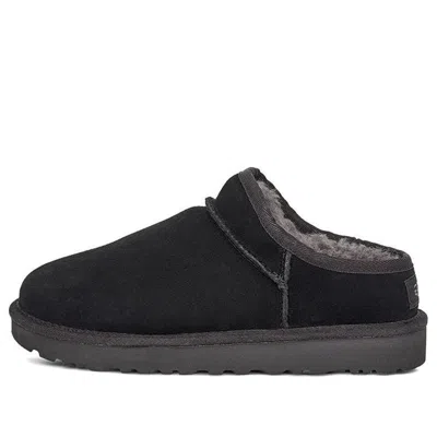 Ugg 10mm Classic Shearling Slipper Mules In Black