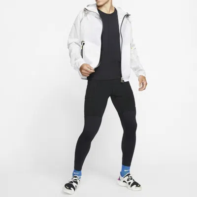 Nike Men's Ispa Jacket Translucent Nylon Jacket In White