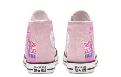 Converse (gs)  Chuck Taylor All Star High 'playful Llama' In Pink