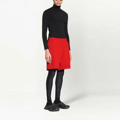 Balenciaga 3b Sports Icon Short 'red'