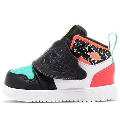 Air Jordan (td) Sky  1 'composition Notebook - Laser Crimson' In Black