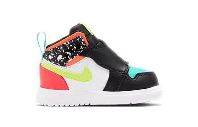 Air Jordan (td) Sky  1 'composition Notebook - Laser Crimson' In Black