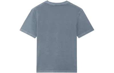 Li-ning Box Logo T-shirt 'grey' In Blue
