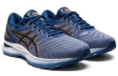Asics Gel-nimbus 22 Wide 'graphite Grey' In Multi
