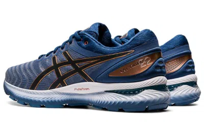 Asics Gel-nimbus 22 Wide 'graphite Grey' In Multi