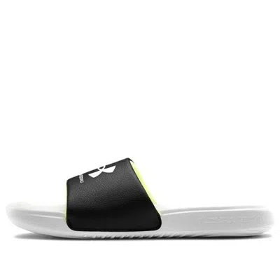 Under Armour (gs)  Ansa Fixed Slides 'white Black'