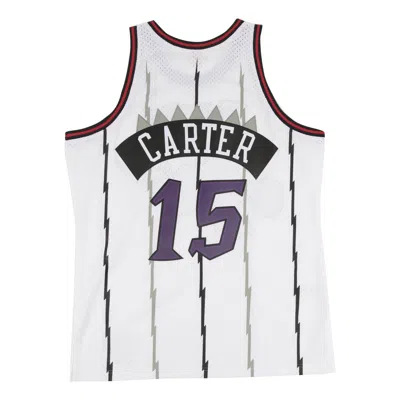 Mitchell & Ness Nba Swingman Raptors Home Jersey In White