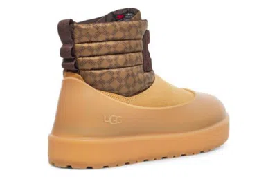Ugg Mini Snow Boot 'yellow' In Brown