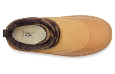Ugg Mini Snow Boot 'yellow' In Brown