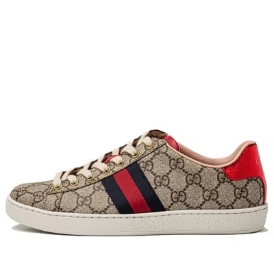 Gucci (wmns)  Ace Gg Supreme 'beige' In Multi