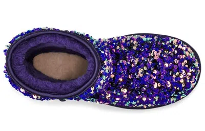 Ugg (wmns)  Classic Short Stellar Sequin Snow Boots Black/blue/purple