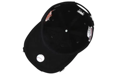 Mlb Rose Pattern Black Baseball Cap