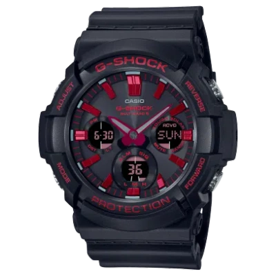 Casio Digital-analog 'black Red'