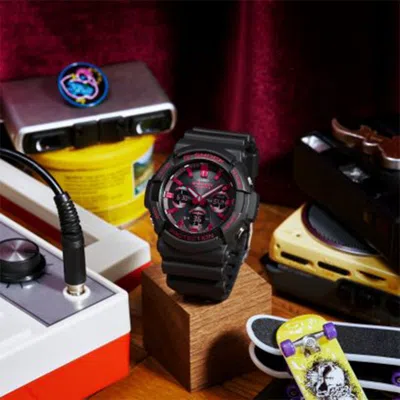 Casio Digital-analog 'black Red'