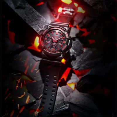 Casio Digital-analog 'black Red'