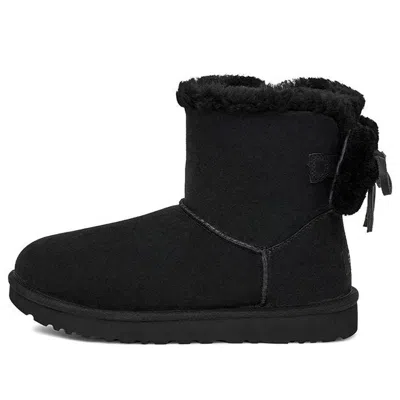 Ugg Mini Bailey Bow Ii Boots In Black