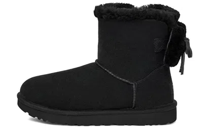 Ugg Mini Bailey Bow Ii Boots In Black