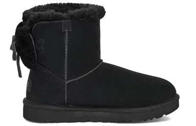 Ugg Mini Bailey Bow Ii Boots In Black