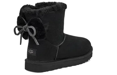Ugg Mini Bailey Bow Ii Boots In Black