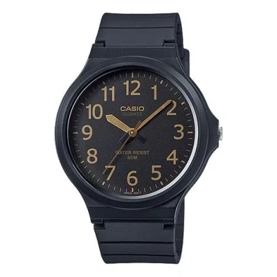Casio Quartz Waterproof Mens Black Analog