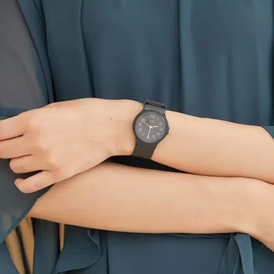 Casio Quartz Waterproof Mens Black Analog