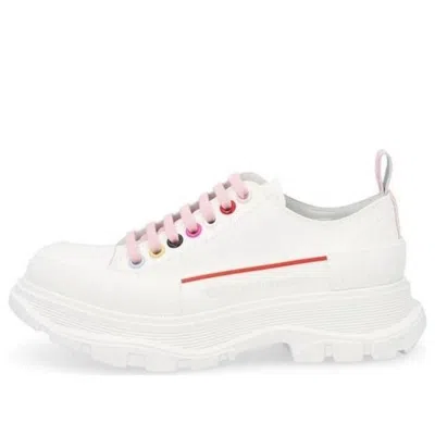 Alexander Mcqueen (wmns)  Tread Slick Low Lace Up 'white Multicolor'