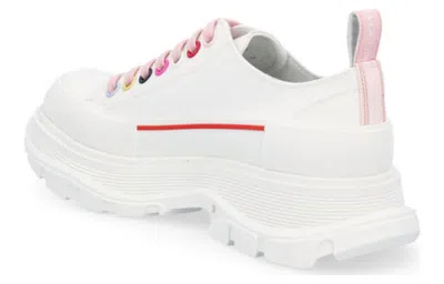 Alexander Mcqueen (wmns)  Tread Slick Low Lace Up 'white Multicolor'