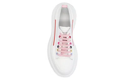 Alexander Mcqueen (wmns)  Tread Slick Low Lace Up 'white Multicolor'