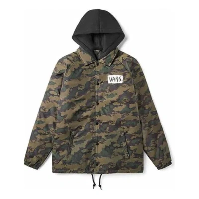 Vans Men's  Stay Warm With Down Feather Athleisure Casual Sports Jacket Camouflage In Multi