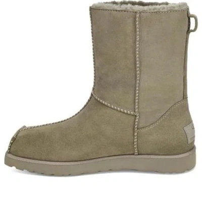 Ugg Block Boot Snow Boots Gray In Brown