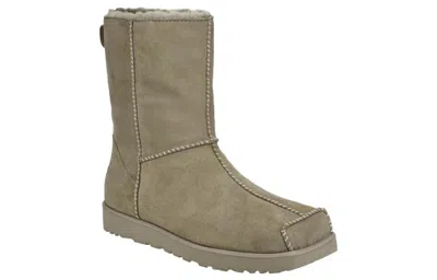 Ugg Block Boot Snow Boots Gray In Brown