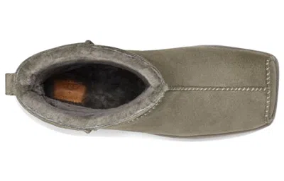 Ugg Block Boot Snow Boots Gray In Brown