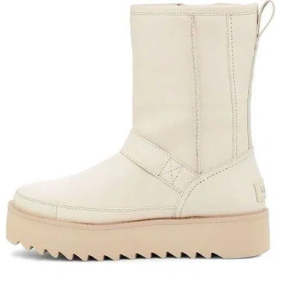 Ugg (wmns)  Classic Rebel Biker Short Boot 'bone' In Neutral