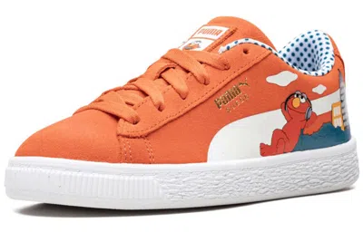 Puma (ps)  Suede Sesame Street 50 'sesame Street - Elmo' In Orange