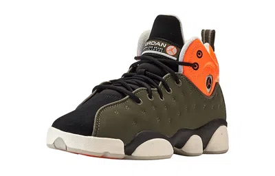 Air Jordan (gs)  Jumpman Team 2 'twilight Marsh Orange' In Green