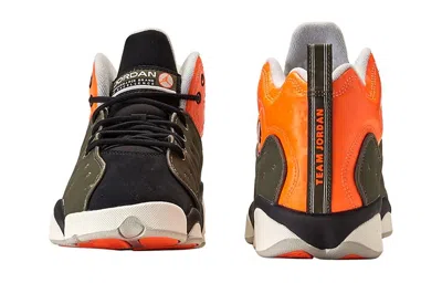Air Jordan (gs)  Jumpman Team 2 'twilight Marsh Orange' In Green