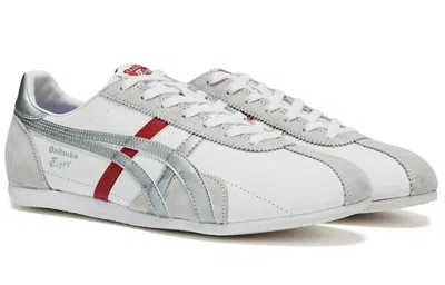 Onitsuka Tiger Runspark 'white Silver Red' In Gray
