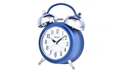 Seiko Mute Mechanical Ring The Alarm Blue/white