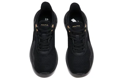 Anta Running Series Sneakers'black Mesh'