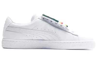 Puma (wmns)  Basket Badge Casual Sneakers White