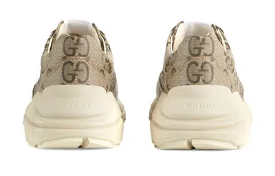 Gucci Rhyton 100 Gg Supreme Canvas Sneaker In Neutral