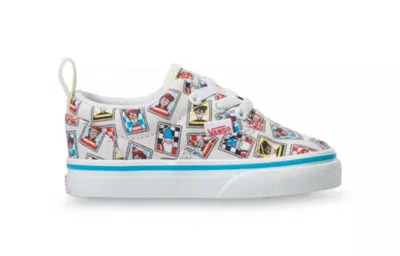 Vans (td)  Where's Waldo? X Era Elastic Lace 'postage' In Animal Print