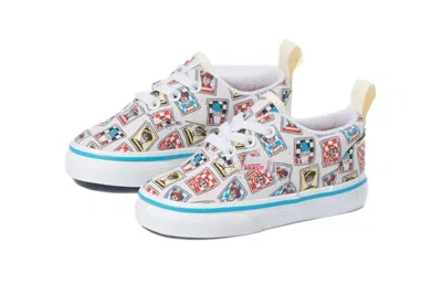 Vans (td)  Where's Waldo? X Era Elastic Lace 'postage' In Animal Print