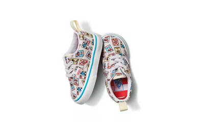 Vans (td)  Where's Waldo? X Era Elastic Lace 'postage' In Animal Print