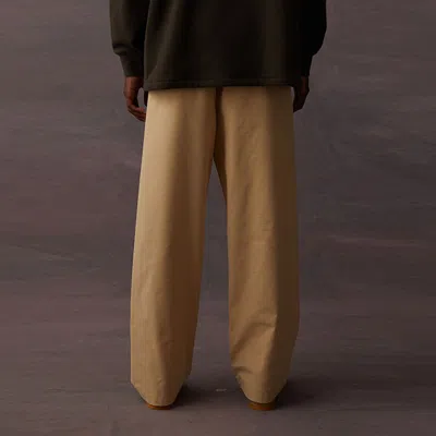 Essentials Fear Of God  Drop2 Ss23 Ls Relaxed Trouser 'sand' In Neutral