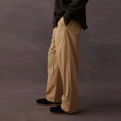 Essentials Fear Of God  Drop2 Ss23 Ls Relaxed Trouser 'sand' In Neutral